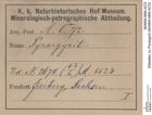 Etiketten zu Pyrargyrit (NHMW-MIN-Al72)